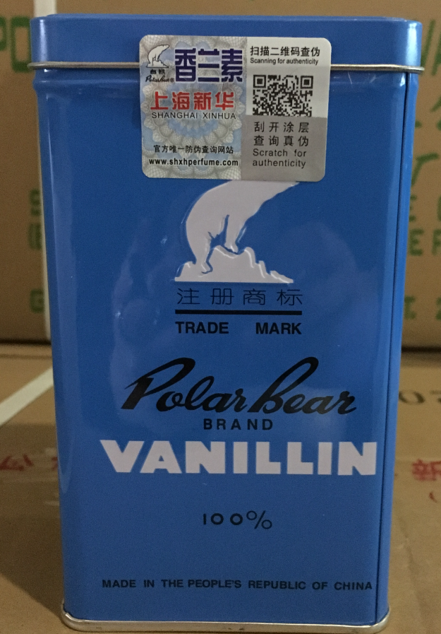 Polar bear vanillin 500g tin 